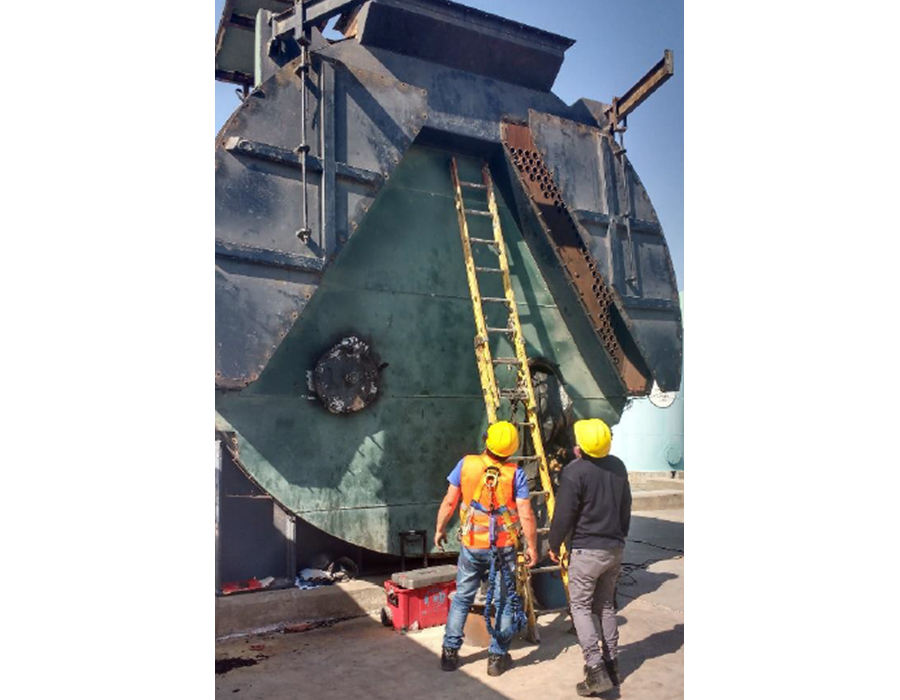 Mantenimiento de calderas industriales para la industria pesquera